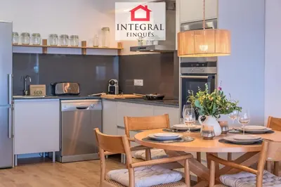 Una cocina o zona de cocina en Apartament Cal Mar