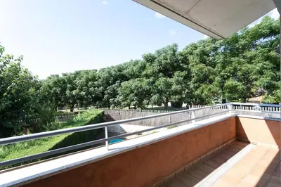 Un balcón o terraza de TARRACO - Private Pool Villa in Arenys de Munt