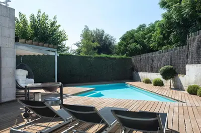 Piscina en o cerca de TARRACO - Private Pool Villa in Arenys de Munt