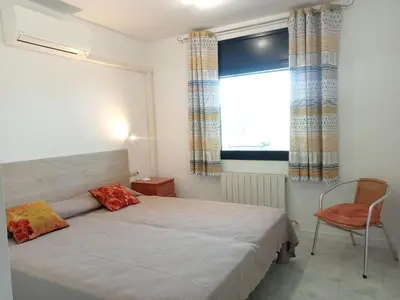 Cama o camas de una habitación en Casa Begur con piscina y parking, a 1,5 km de las playas - ES-185-24
