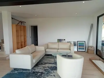 Zona de estar de Casa Begur con piscina y parking, a 1,5 km de las playas - ES-185-24