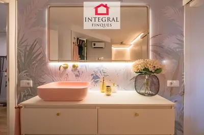 Un baño de Les Palmeres Palamós