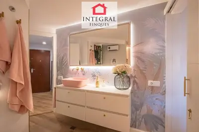 Un baño de Les Palmeres Palamós