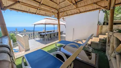 Paisaje cerca de esta villa