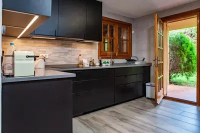 Una cocina o zona de cocina en Villa Ficus