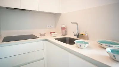 Una cocina o zona de cocina en Apartamento Pins by Hr Costabrava