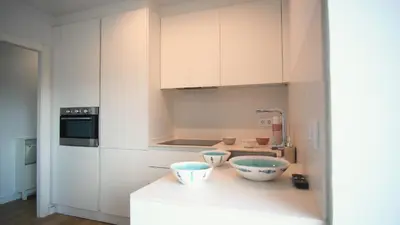 Una cocina o zona de cocina en Apartamento Pins by Hr Costabrava