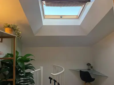 Plano de Encantador dúplex con dos terrazas cerca del mar.