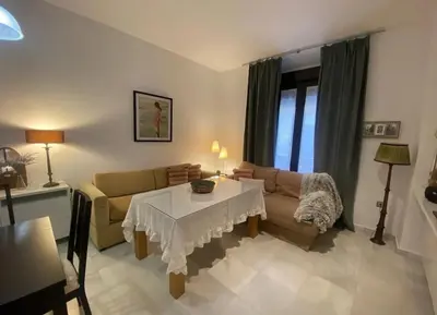 Zona de estar de Cristina