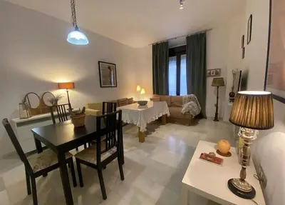 Zona de estar de Cristina