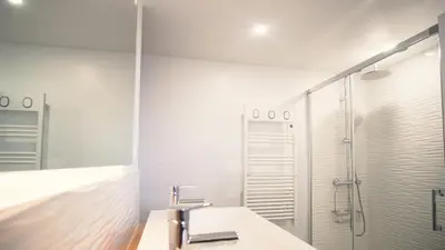 Un baño de Apartamento Fanals I by HR COSTABRAVA