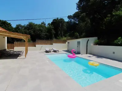 Piscina en o cerca de Villa Sofia a 2 kms de Lloret de mar