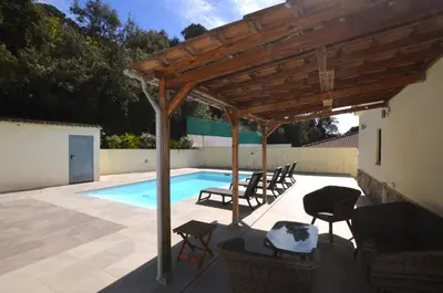 Piscina en o cerca de Villa Sofia a 2 kms de Lloret de mar