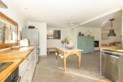 Una cocina o zona de cocina en Casa con encanto a los pies del Montseny