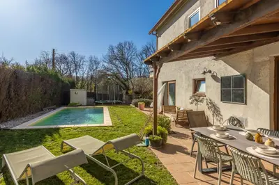 Piscina en o cerca de Casa con encanto a los pies del Montseny