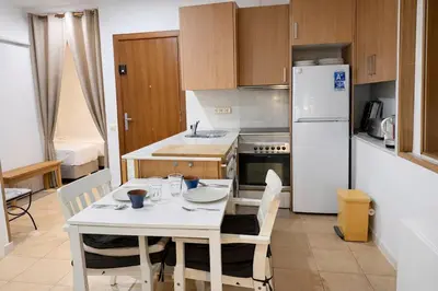 Una cocina o zona de cocina en Carrer de Unio