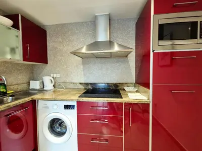 Una cocina o zona de cocina en Belice B6 & Parking