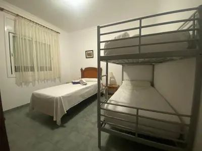Cama o camas de una habitación en Hostalrica