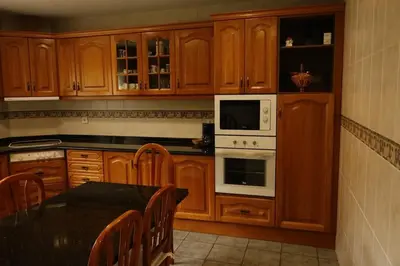 Una cocina o zona de cocina en Hostalrica