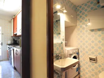 Una cocina o zona de cocina en Amplio apartamento 8 pax con parking, cerca de la playa en S'Agaró - ES-298-27