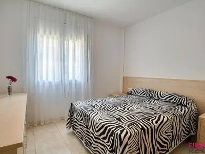 Cama o camas de una habitación en Apartamento céntrico en S'agaró con balcón y estacionamiento - ES-298-28