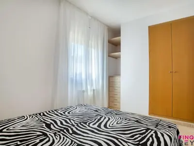 Cama o camas de una habitación en Apartamento céntrico en S'agaró, cerca de la playa, con parking - ES-298-52