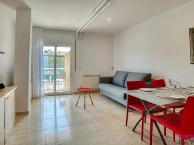 Zona de estar de Dúplex en el centro de S'agaró con terraza y parking - ES-298-55