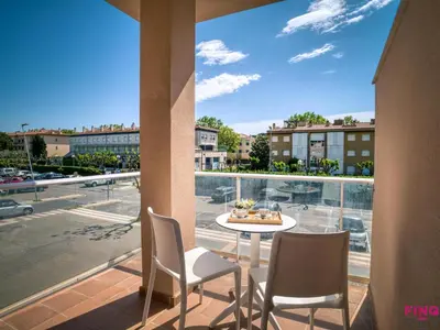 Un balcón o terraza de Dúplex en el centro de S'agaró con terraza y parking - ES-298-55