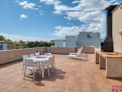 Un balcón o terraza de Dúplex en el centro de S'agaró con terraza y parking - ES-298-55
