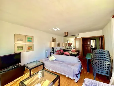 Zona de estar de Ático con vista panorámica - 6 pers. - ES-298-58