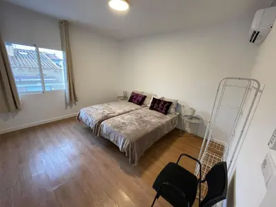 Cama o camas de una habitación en Apartamento Pla