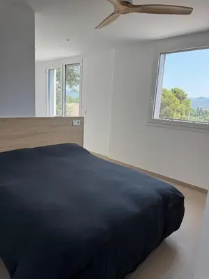 Cama o camas de una habitación en Palau Viewpoint - Attic