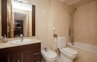 Un baño de Beautiful Apartment In Pineda De Mar