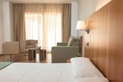 Cama o camas de una habitación en RVHotels Nautic Park