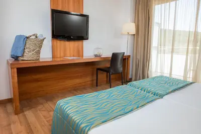 Cama o camas de una habitación en RVHotels Nautic Park