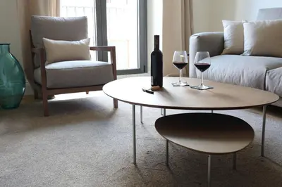 Zona de estar de Apartaments Plaça Del Vi