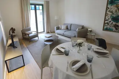Zona de estar de Apartaments Plaça Del Vi