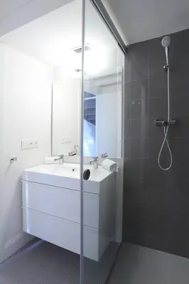 Un baño de Apartaments Plaça Del Vi