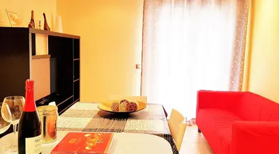 Zona de estar de Lloret Beach Apartments
