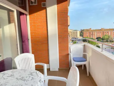 Un balcón o terraza de Lloret Fenals Apartment Antilles