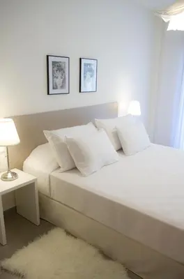 Cama o camas de una habitación en SANTA SUSANNA Chic! Apartments by ALEGRIA