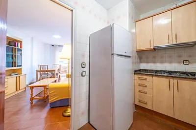 Una cocina o zona de cocina en HomeHolidaysRentals Sol