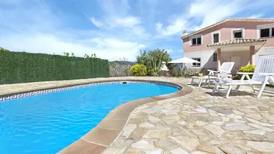 Piscina en o cerca de Villa Angel - Lloret de Mar