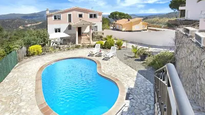 Piscina en o cerca de Villa Angel - Lloret de Mar