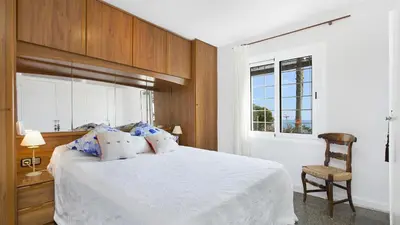 Cama o camas de una habitación en Villa Palme - Lloret de Mar
