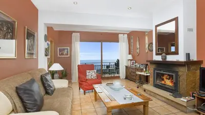 Zona de estar de Villa Palme - Lloret de Mar