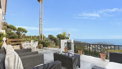 Paisaje cerca de esta villa