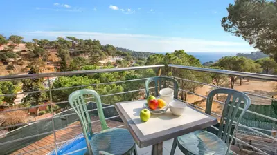 Paisaje cerca de esta villa