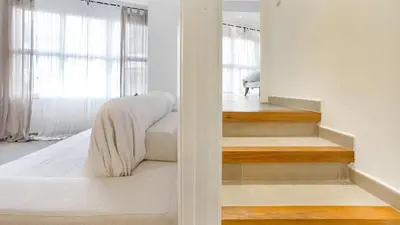Cama o camas de una habitación en 1Mart - Llafranc