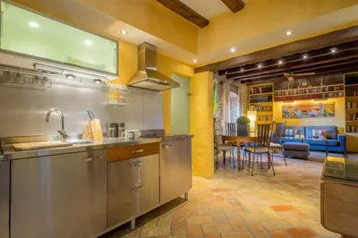 Una cocina o zona de cocina en Can Felip Apartments